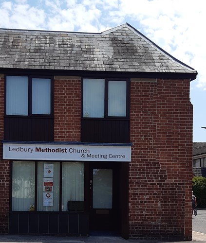 A photo of the outside of Ledbury Methodist Church & Meeting Centre