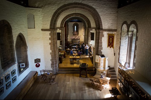 A photo of The Hub inside St Peter's Church